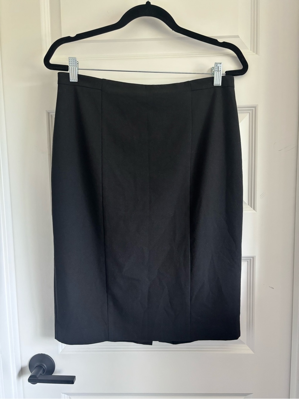 Ann Taylor Black Pencil Skirt